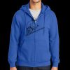 Tall Essential Fleece Full Zip Hooded Sweatshirt Thumbnail