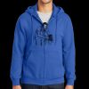 Tall Essential Fleece Full Zip Hooded Sweatshirt Thumbnail