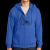 Tall Essential Fleece Full Zip Hooded Sweatshirt Thumbnail