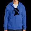 Tall Essential Fleece Full Zip Hooded Sweatshirt Thumbnail