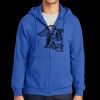 Tall Essential Fleece Full Zip Hooded Sweatshirt Thumbnail
