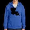 Tall Essential Fleece Full Zip Hooded Sweatshirt Thumbnail