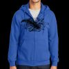 Tall Essential Fleece Full Zip Hooded Sweatshirt Thumbnail
