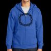 Tall Essential Fleece Full Zip Hooded Sweatshirt Thumbnail