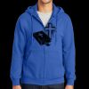 Tall Essential Fleece Full Zip Hooded Sweatshirt Thumbnail
