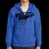 Tall Essential Fleece Full Zip Hooded Sweatshirt Thumbnail