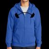 Tall Essential Fleece Full Zip Hooded Sweatshirt Thumbnail
