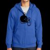 Tall Essential Fleece Full Zip Hooded Sweatshirt Thumbnail
