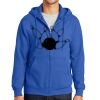 Tall Essential Fleece Full Zip Hooded Sweatshirt Thumbnail