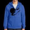 Tall Essential Fleece Full Zip Hooded Sweatshirt Thumbnail