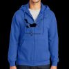 Tall Essential Fleece Full Zip Hooded Sweatshirt Thumbnail