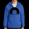 Tall Essential Fleece Full Zip Hooded Sweatshirt Thumbnail