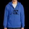 Tall Essential Fleece Full Zip Hooded Sweatshirt Thumbnail