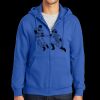 Tall Essential Fleece Full Zip Hooded Sweatshirt Thumbnail