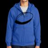 Tall Essential Fleece Full Zip Hooded Sweatshirt Thumbnail