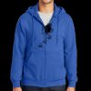 Tall Essential Fleece Full Zip Hooded Sweatshirt Thumbnail