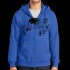 Tall Essential Fleece Full Zip Hooded Sweatshirt Thumbnail