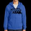 Tall Essential Fleece Full Zip Hooded Sweatshirt Thumbnail