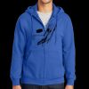 Tall Essential Fleece Full Zip Hooded Sweatshirt Thumbnail