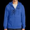 Tall Essential Fleece Full Zip Hooded Sweatshirt Thumbnail