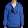Tall Essential Fleece Full Zip Hooded Sweatshirt Thumbnail