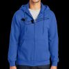 Tall Essential Fleece Full Zip Hooded Sweatshirt Thumbnail