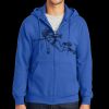 Tall Essential Fleece Full Zip Hooded Sweatshirt Thumbnail