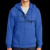 Tall Essential Fleece Full Zip Hooded Sweatshirt Thumbnail