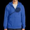 Tall Essential Fleece Full Zip Hooded Sweatshirt Thumbnail