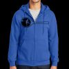 Tall Essential Fleece Full Zip Hooded Sweatshirt Thumbnail