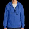 Tall Essential Fleece Full Zip Hooded Sweatshirt Thumbnail