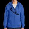 Tall Essential Fleece Full Zip Hooded Sweatshirt Thumbnail