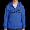 Tall Essential Fleece Full Zip Hooded Sweatshirt Thumbnail
