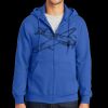 Tall Essential Fleece Full Zip Hooded Sweatshirt Thumbnail