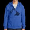 Tall Essential Fleece Full Zip Hooded Sweatshirt Thumbnail