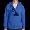 Tall Essential Fleece Full Zip Hooded Sweatshirt Thumbnail