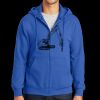 Tall Essential Fleece Full Zip Hooded Sweatshirt Thumbnail