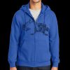 Tall Essential Fleece Full Zip Hooded Sweatshirt Thumbnail