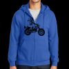 Tall Essential Fleece Full Zip Hooded Sweatshirt Thumbnail