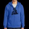 Tall Essential Fleece Full Zip Hooded Sweatshirt Thumbnail