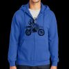 Tall Essential Fleece Full Zip Hooded Sweatshirt Thumbnail