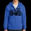 Tall Essential Fleece Full Zip Hooded Sweatshirt Thumbnail
