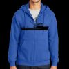 Tall Essential Fleece Full Zip Hooded Sweatshirt Thumbnail