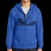 Tall Essential Fleece Full Zip Hooded Sweatshirt Thumbnail