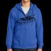 Tall Essential Fleece Full Zip Hooded Sweatshirt Thumbnail