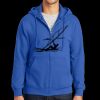 Tall Essential Fleece Full Zip Hooded Sweatshirt Thumbnail