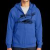 Tall Essential Fleece Full Zip Hooded Sweatshirt Thumbnail