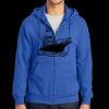 Tall Essential Fleece Full Zip Hooded Sweatshirt Thumbnail