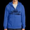 Tall Essential Fleece Full Zip Hooded Sweatshirt Thumbnail