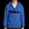 Tall Essential Fleece Full Zip Hooded Sweatshirt Thumbnail